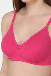 Intimacy Double layered Non Padded Non Wired Medium Coverage Everday T-shirt Bra (Pack of 3) - Multicolor — thumbnail 13